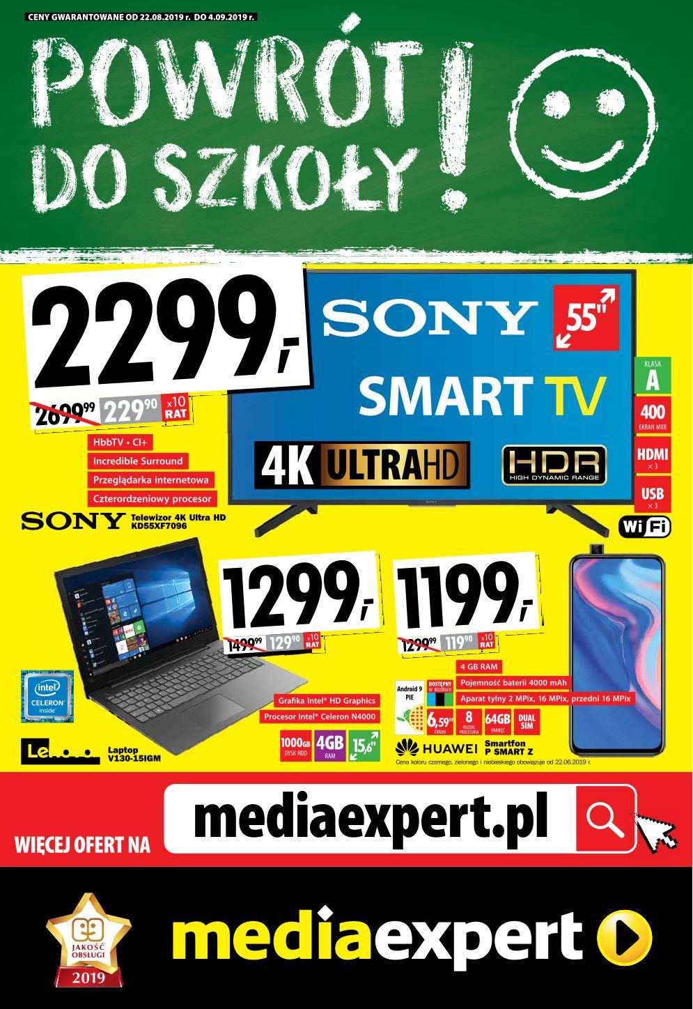 Gazetka promocyjna Media Expert str. 1