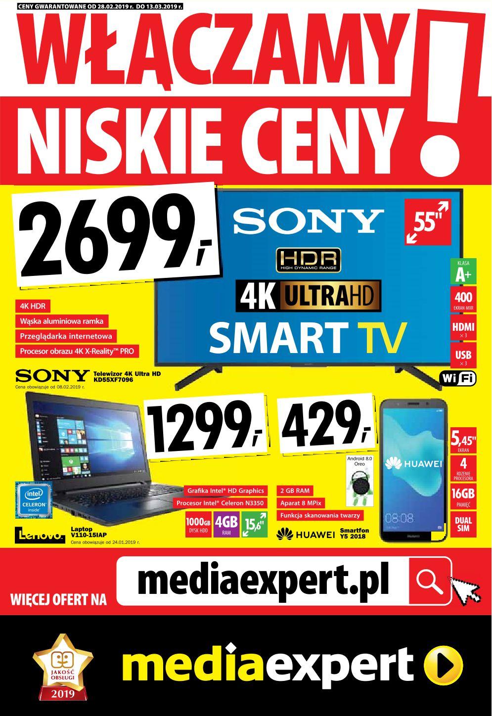 Gazetka promocyjna Media Expert str. 1