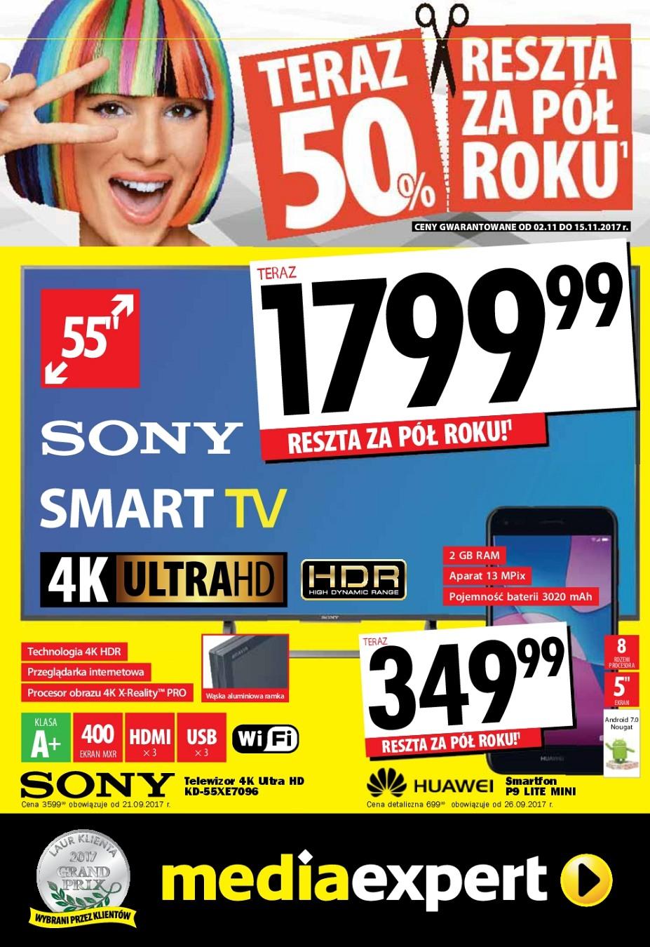 Gazetka promocyjna Media Expert str. 1