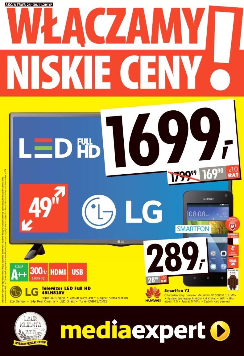 Gazetka promocyjna Media Expert str. 1