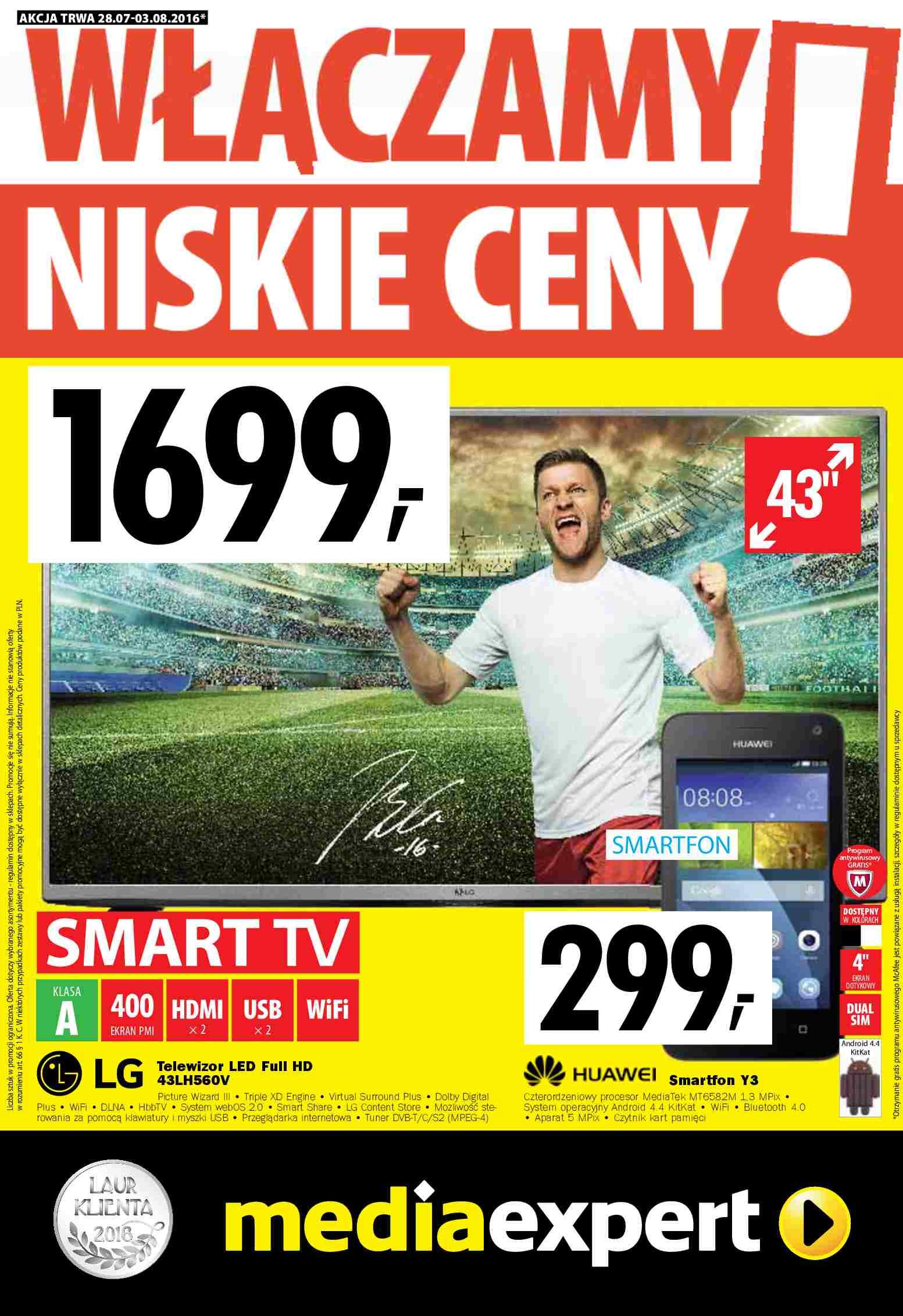 Gazetka promocyjna Media Expert str. 1