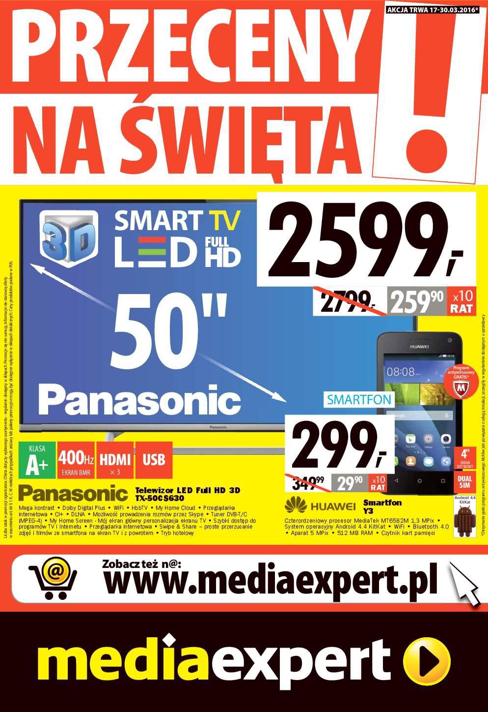 Gazetka promocyjna Media Expert str. 1