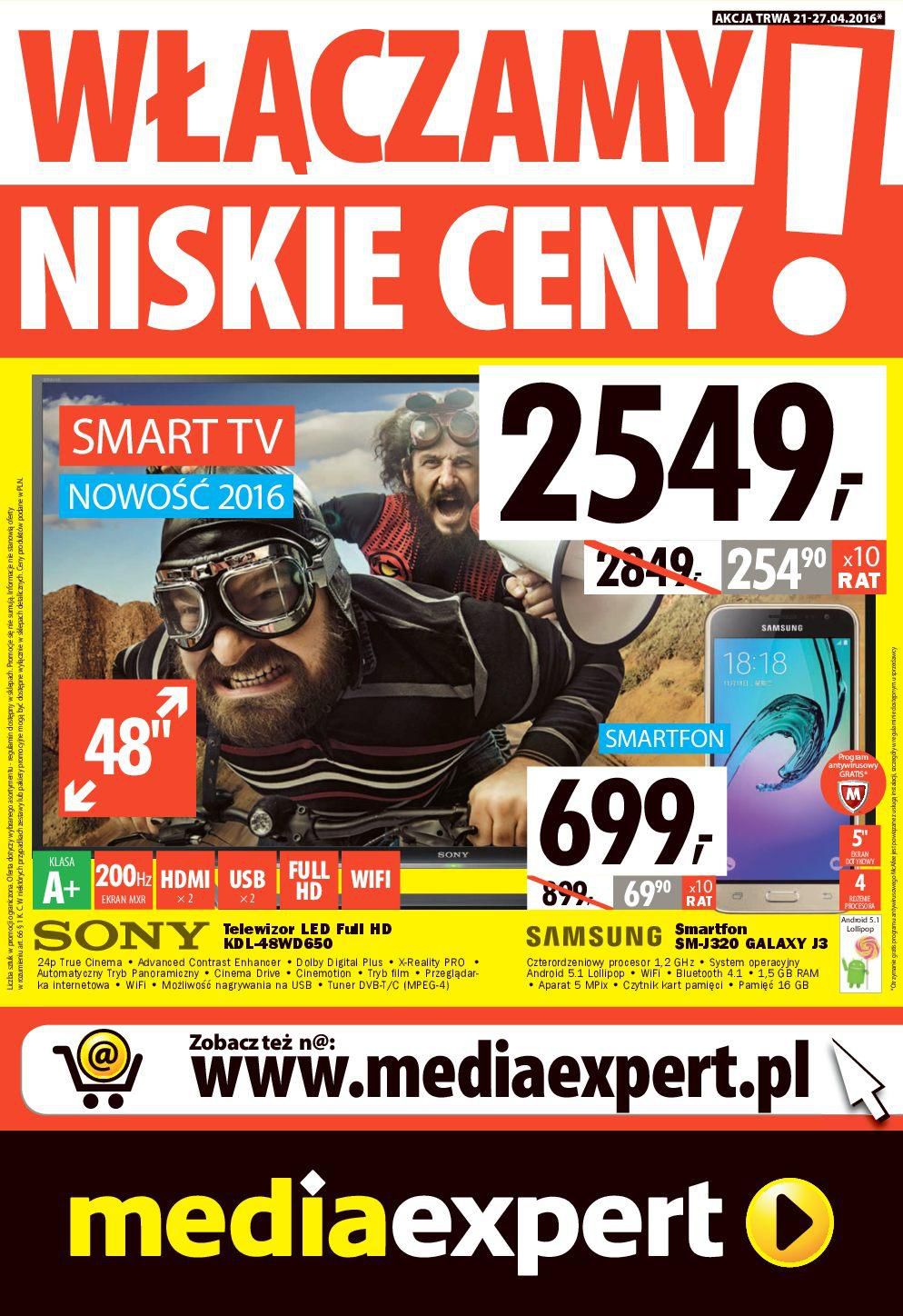 Gazetka promocyjna Media Expert str. 1