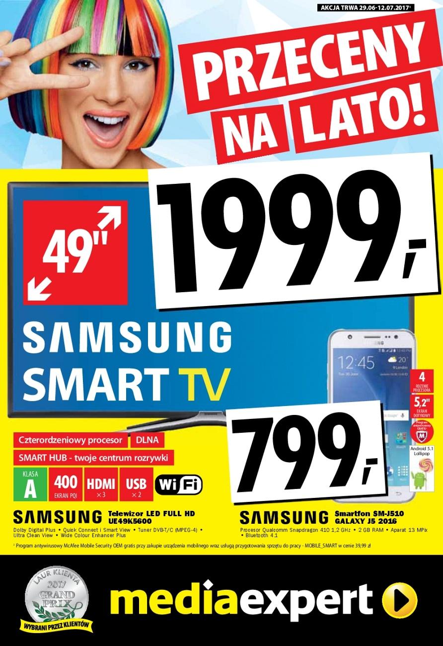 Gazetka promocyjna Media Expert str. 1